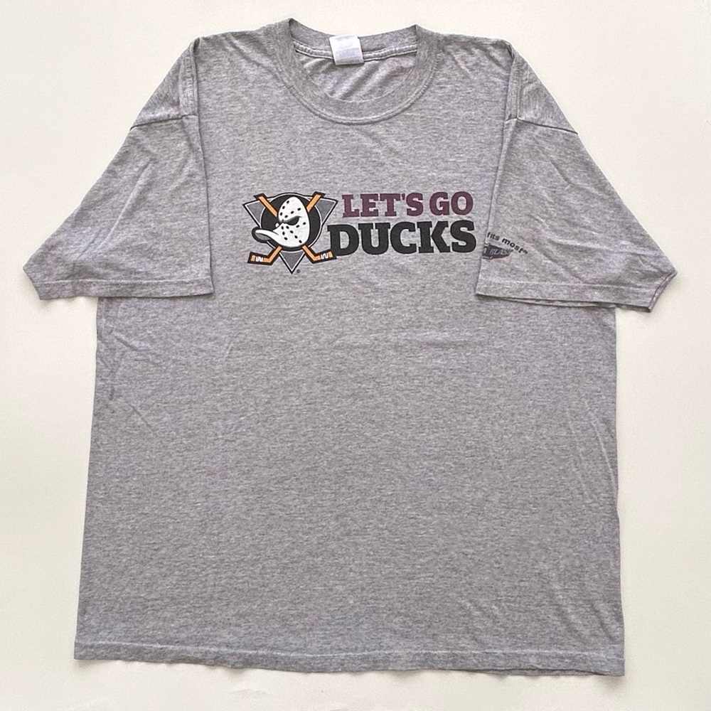 Vintage 2006 Anaheim Mighty Ducks NHL Stanley Cup Playoffs Semifinals T Shirt XL